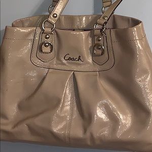 Coach purse with wallet and checkbook cover